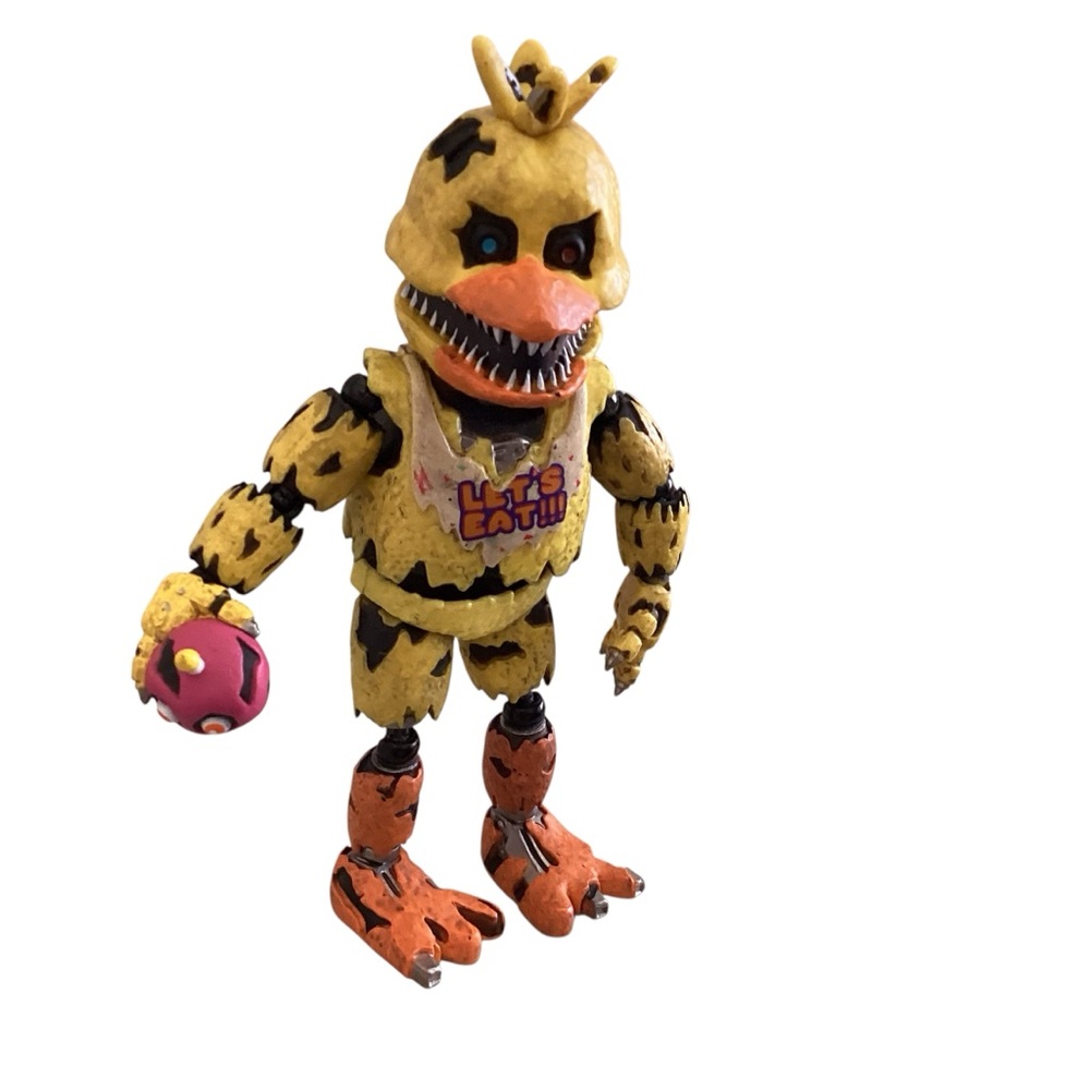 5” 2016 Nightmare chica horror fnaf action figure | fine condition